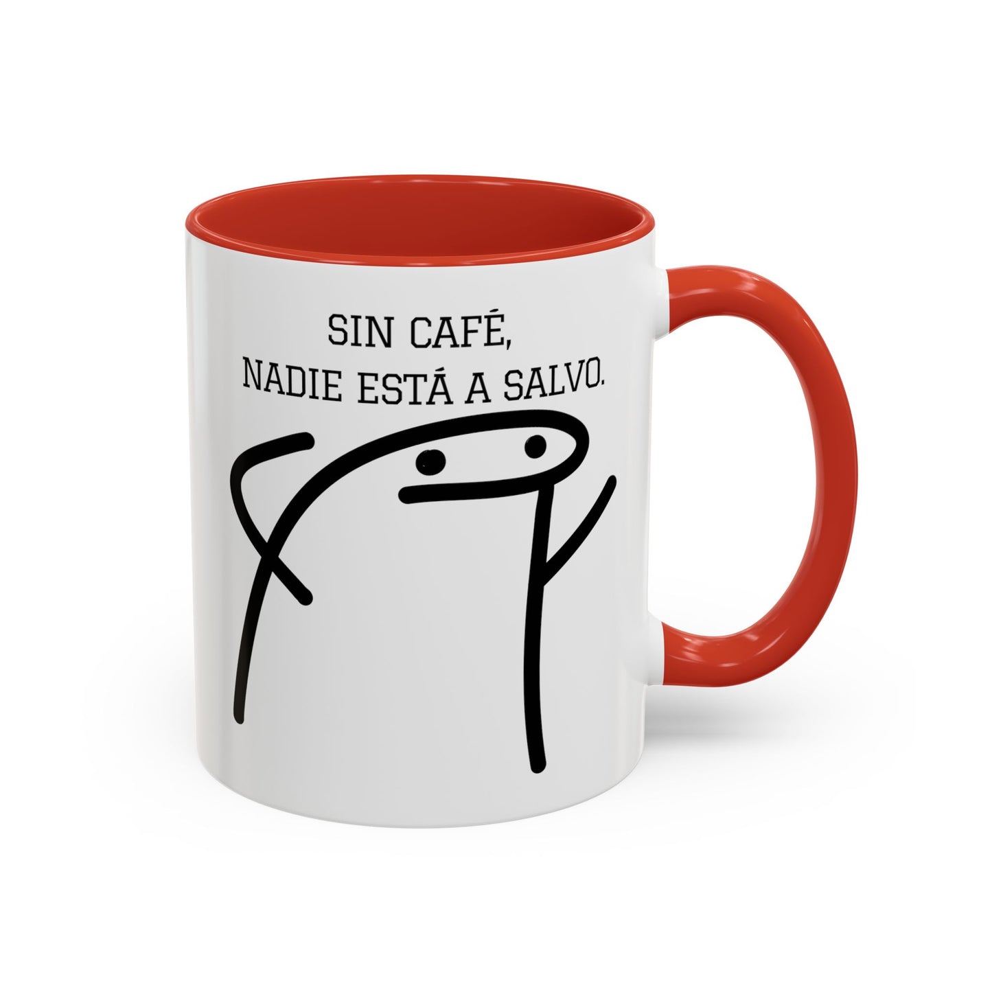Taza de Café Chistosa - "Sin Café, Nadie Está a Salvo" | Taza Divertida (11, 15oz)