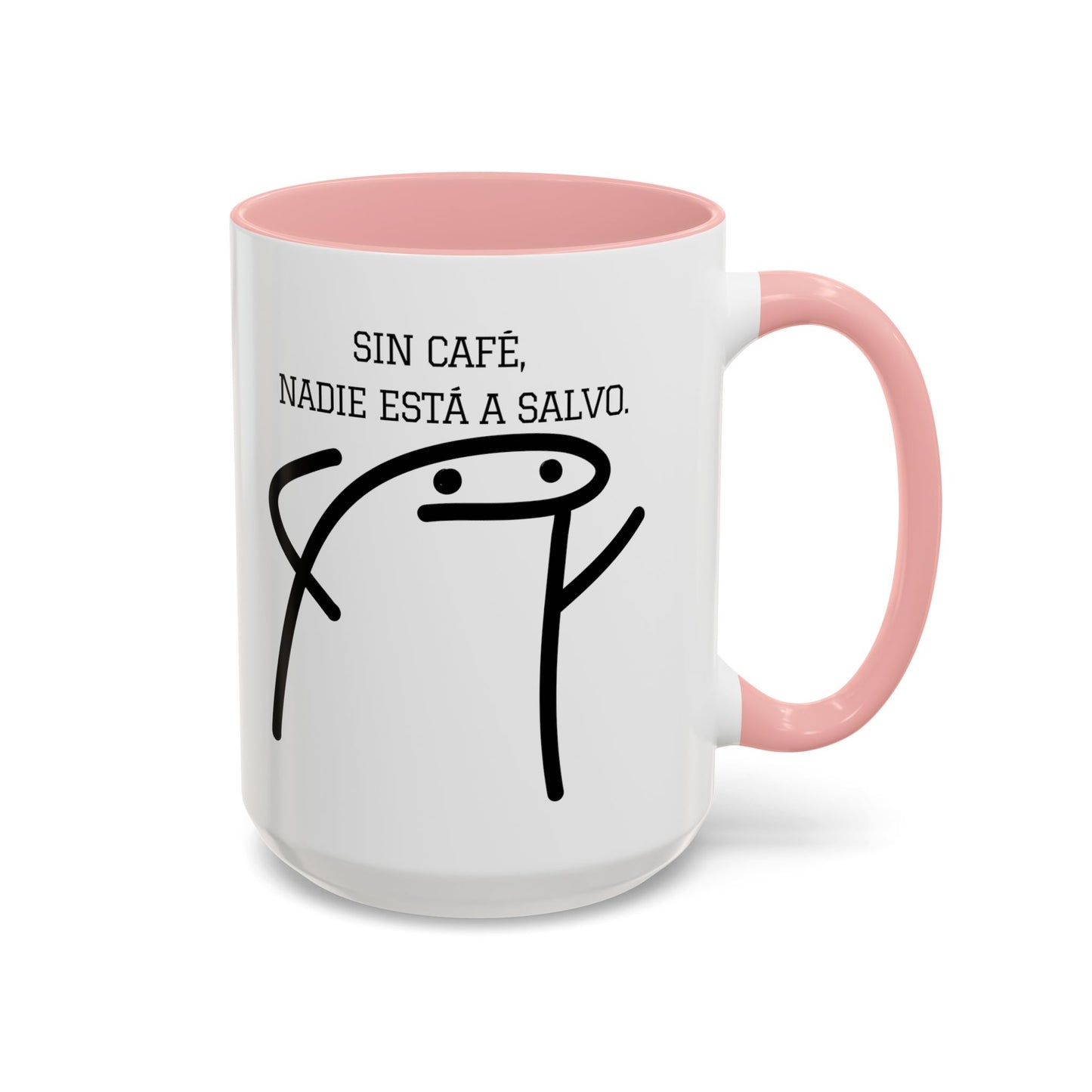 Taza de Café Chistosa - "Sin Café, Nadie Está a Salvo" | Taza Divertida (11, 15oz)