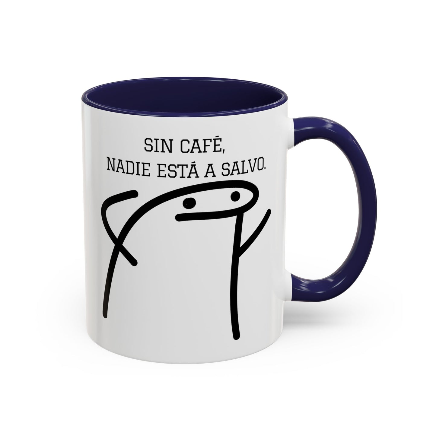 Taza de Café Chistosa - "Sin Café, Nadie Está a Salvo" | Taza Divertida (11, 15oz)