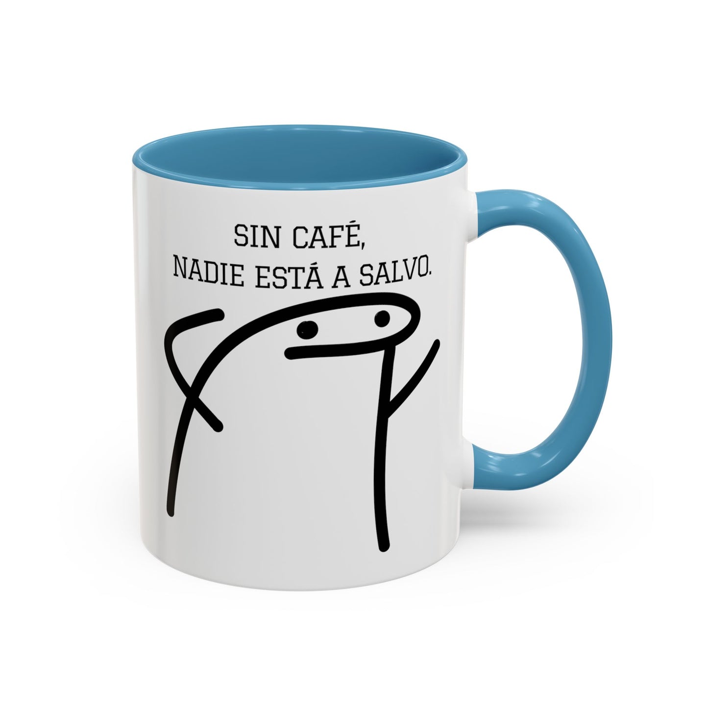 Taza de Café Chistosa - "Sin Café, Nadie Está a Salvo" | Taza Divertida (11, 15oz)