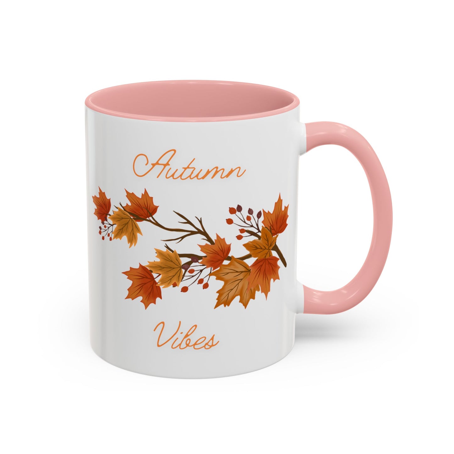 Autumn Vibes Mug - Cozy Fall-Themed Drinkware for Seasonal Enjoyment (11, 15oz)