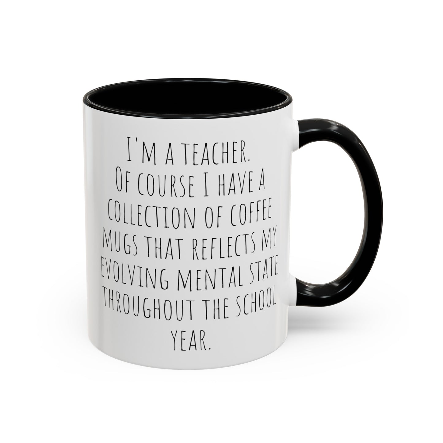 Teacher's Evolution Coffee Mug: Reflecting the School Year's Journey (11, 15oz)