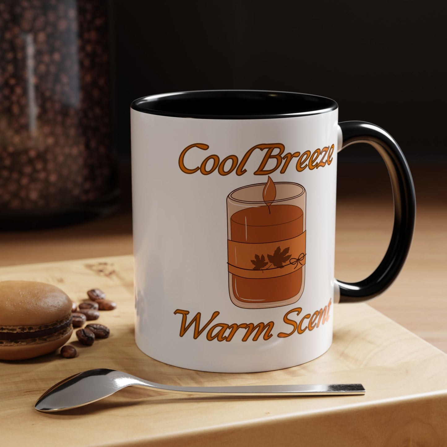 Autumn Mug - "Cool Breeze. Warm Scent." | Perfect Fall Drinkware (11, 15oz)
