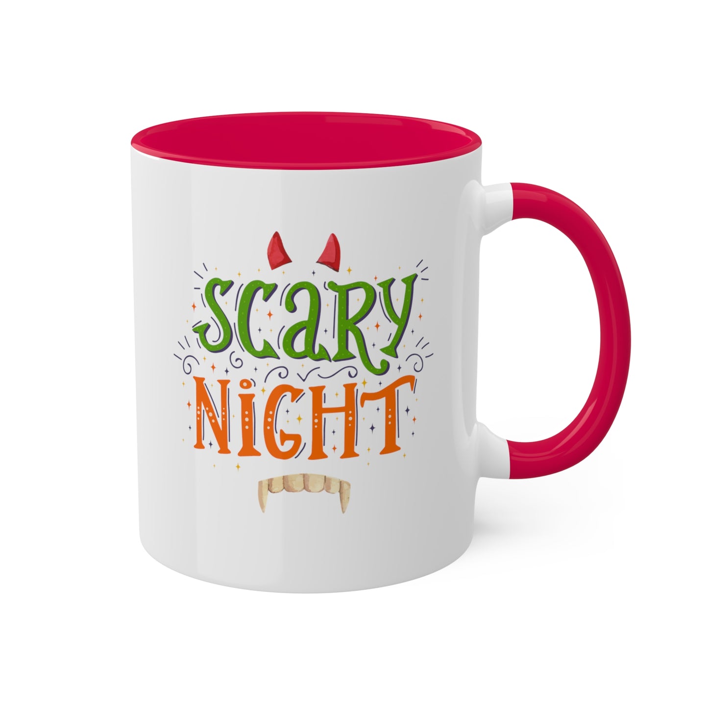 Halloween Mug - "Scary Night" | Spooky Coffee Mug for October, 11oz