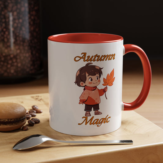Autumn Mug - "Autumn Magic" | Enchanting Fall-Themed Mug (11, 15oz)
