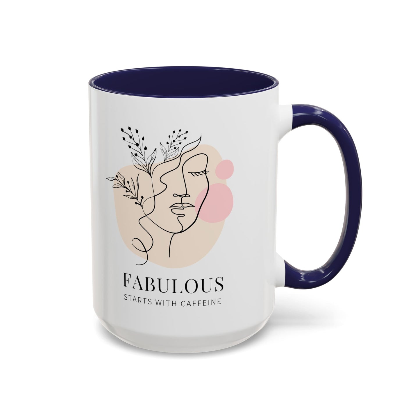 Fabulous Coffee Mug: Start Your Day with Caffeine (11, 15oz)
