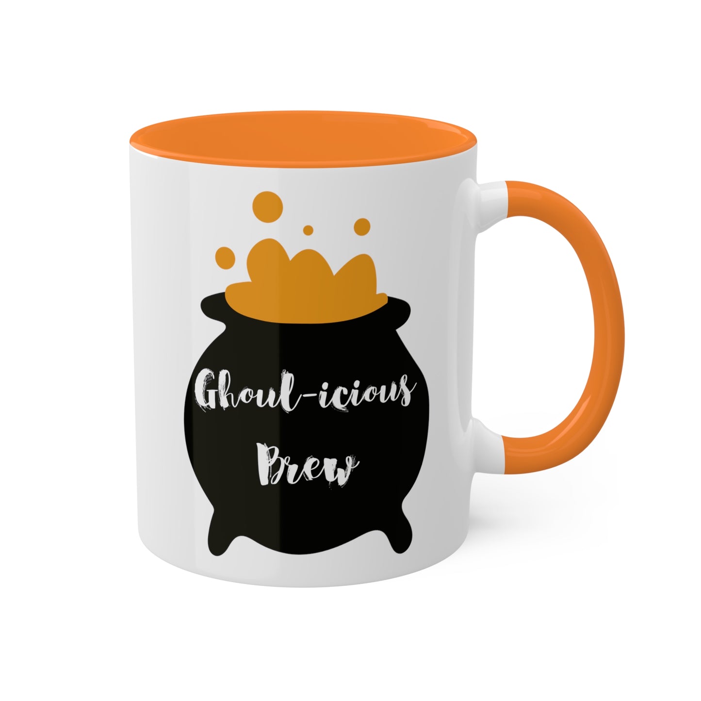 "Ghoul-icious Brew" Halloween Coffee Mug - Perfect for Spooky Coffee Lovers, 11oz