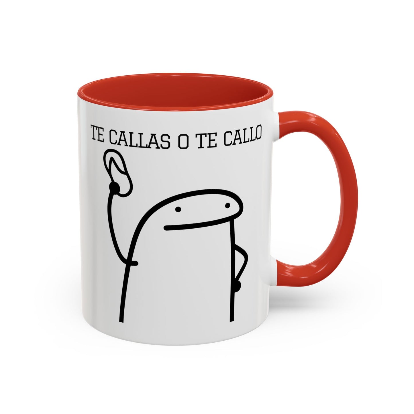Taza de Café Chistosa - "Te Callas o Te Callo" | Taza Divertida y Original (11, 15oz)
