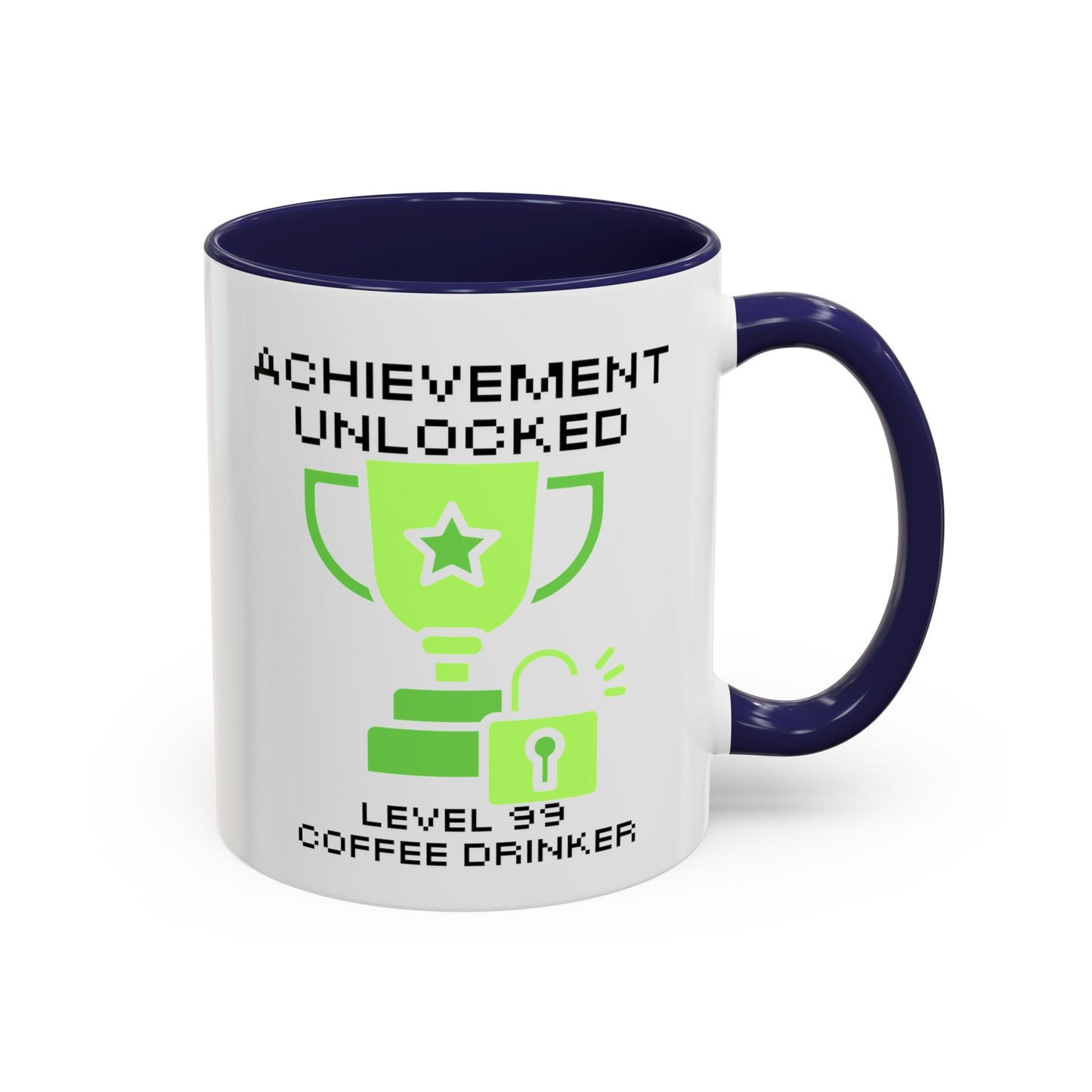 Achievement Unlocked: Level 99 Coffee Drinker - Gamer Coffee Mug - Perfect Gift for Gamers (11, 15oz)