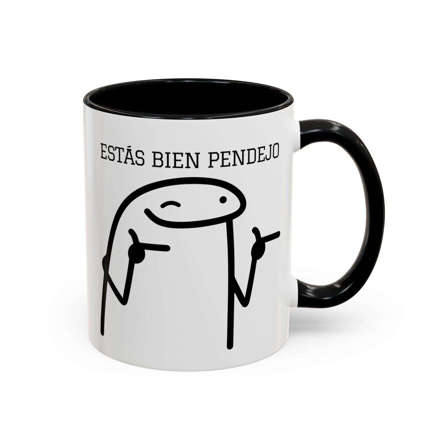 Taza de Café Chistosa - "Estás Bien Pendejo" | Taza Divertida (11, 15oz)