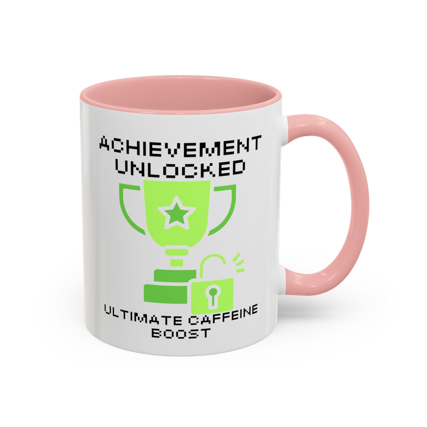 Achievement Unlocked: Ultimate Caffeine Boost - Gamer Coffee Mug - Perfect Gift for Gamers (11, 15oz)