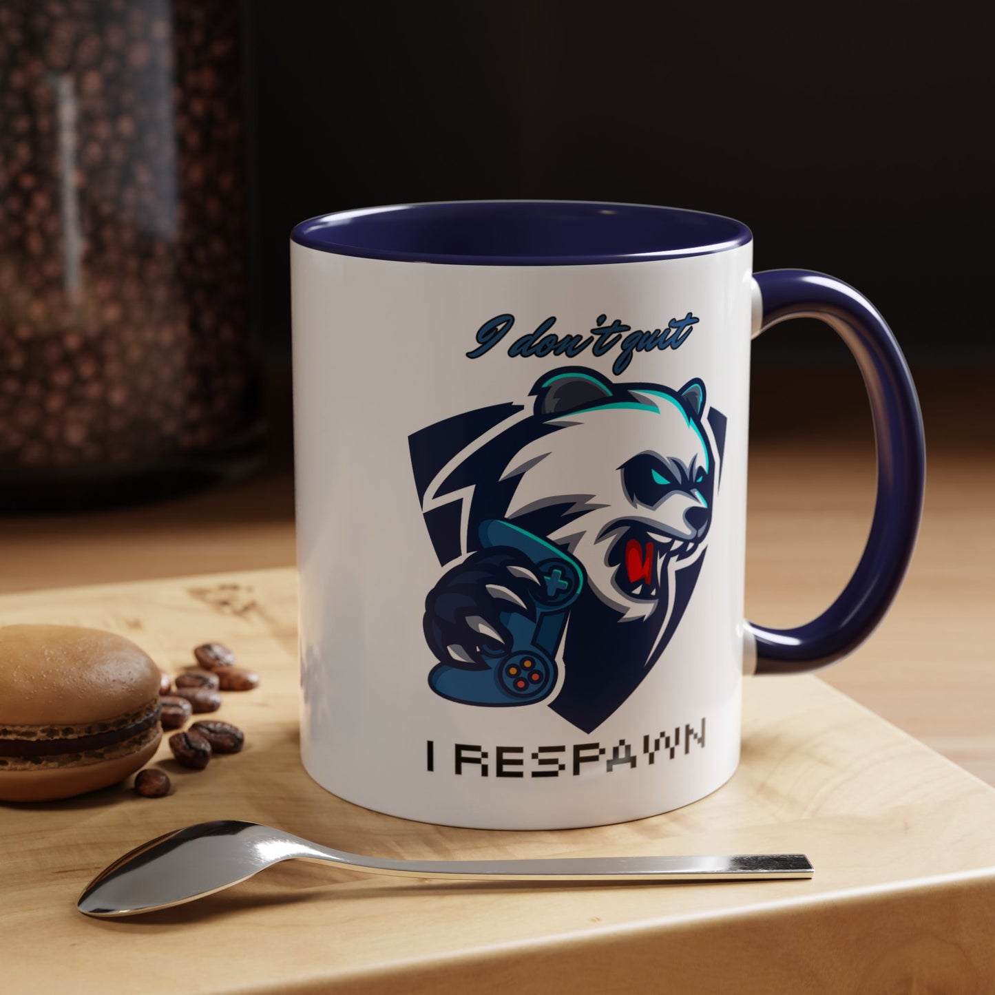 I Don't Quit. I Respawn. - Gamer Coffee Mug - Perfect Gift for Gamers (11, 15oz)