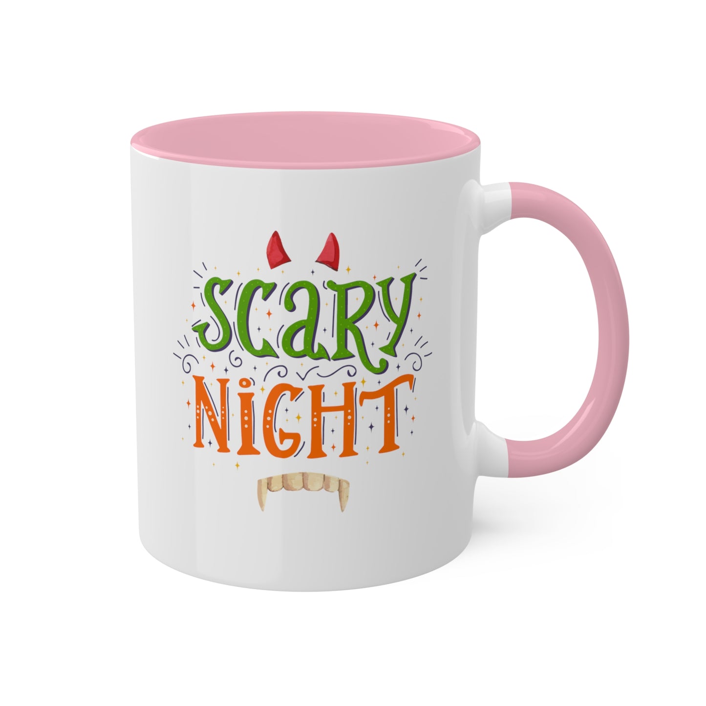 Halloween Mug - "Scary Night" | Spooky Coffee Mug for October, 11oz