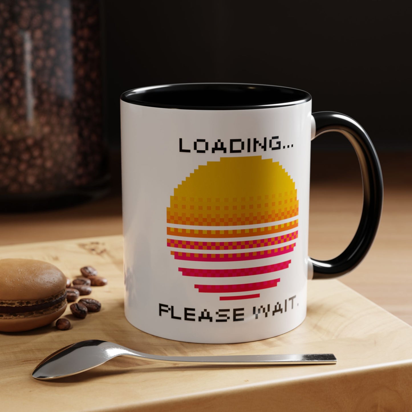 Loading... Please Wait - Gamer Coffee Mug - Funny Gift for Gamers (11, 15oz)
