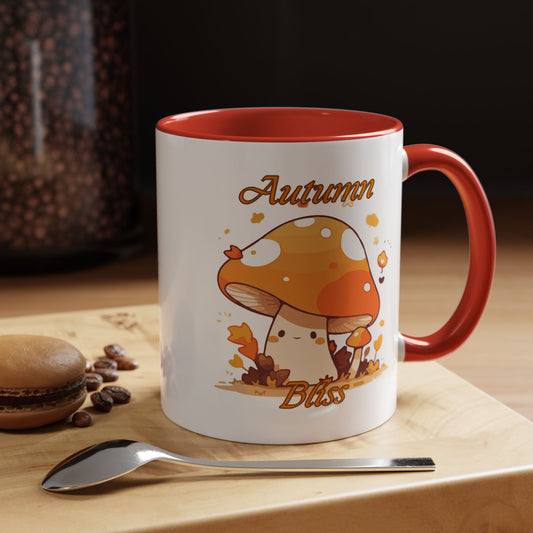 Autumn Mug - "Autumn Bliss" | Fall-Themed Coffee Cup (11, 15oz)