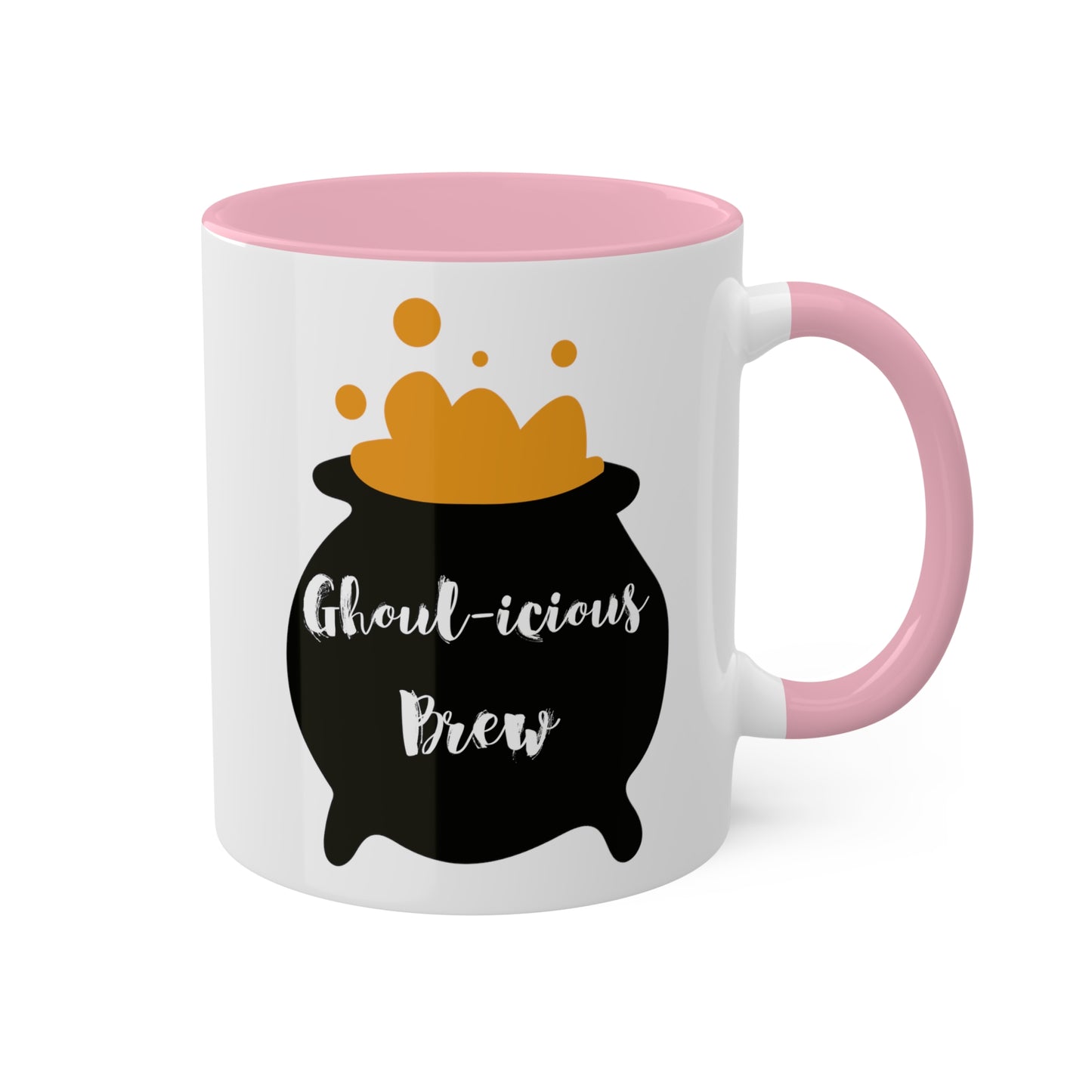 "Ghoul-icious Brew" Halloween Coffee Mug - Perfect for Spooky Coffee Lovers, 11oz