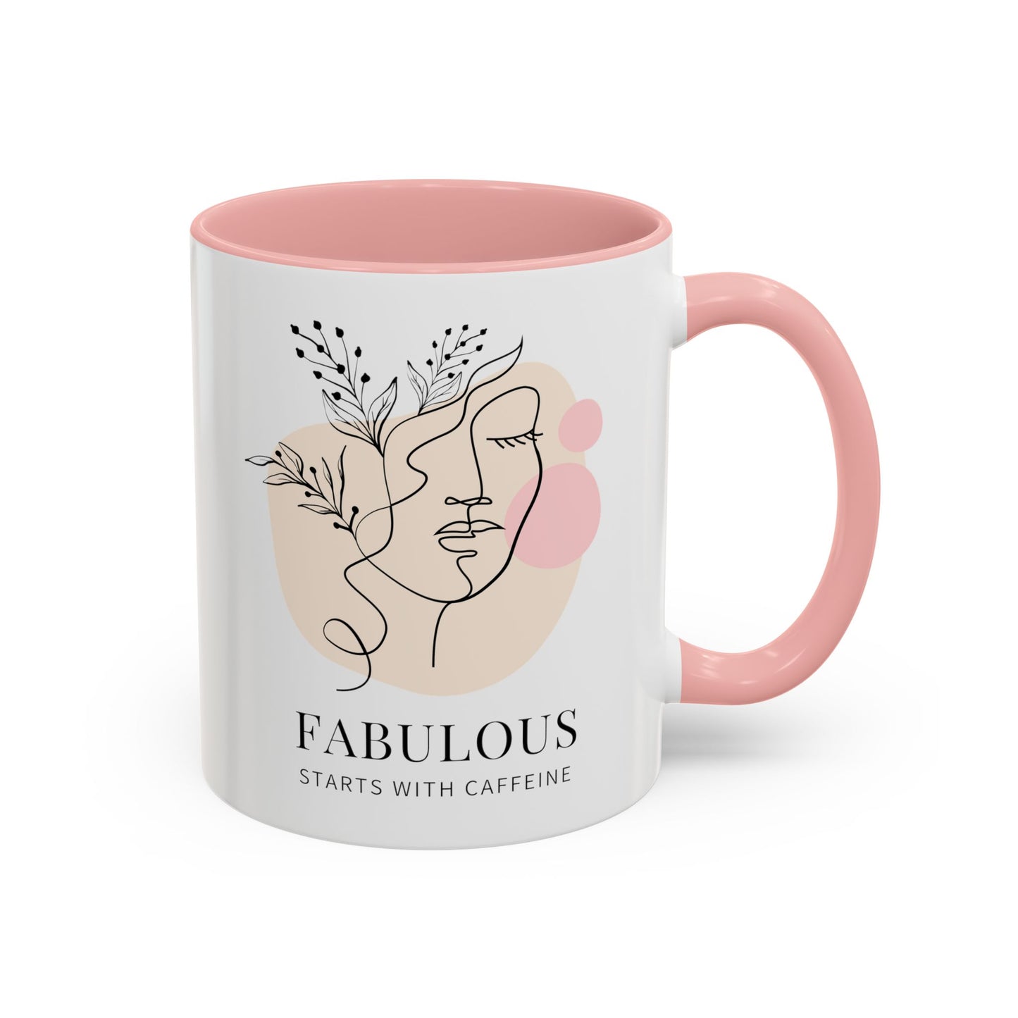 Fabulous Coffee Mug: Start Your Day with Caffeine (11, 15oz)