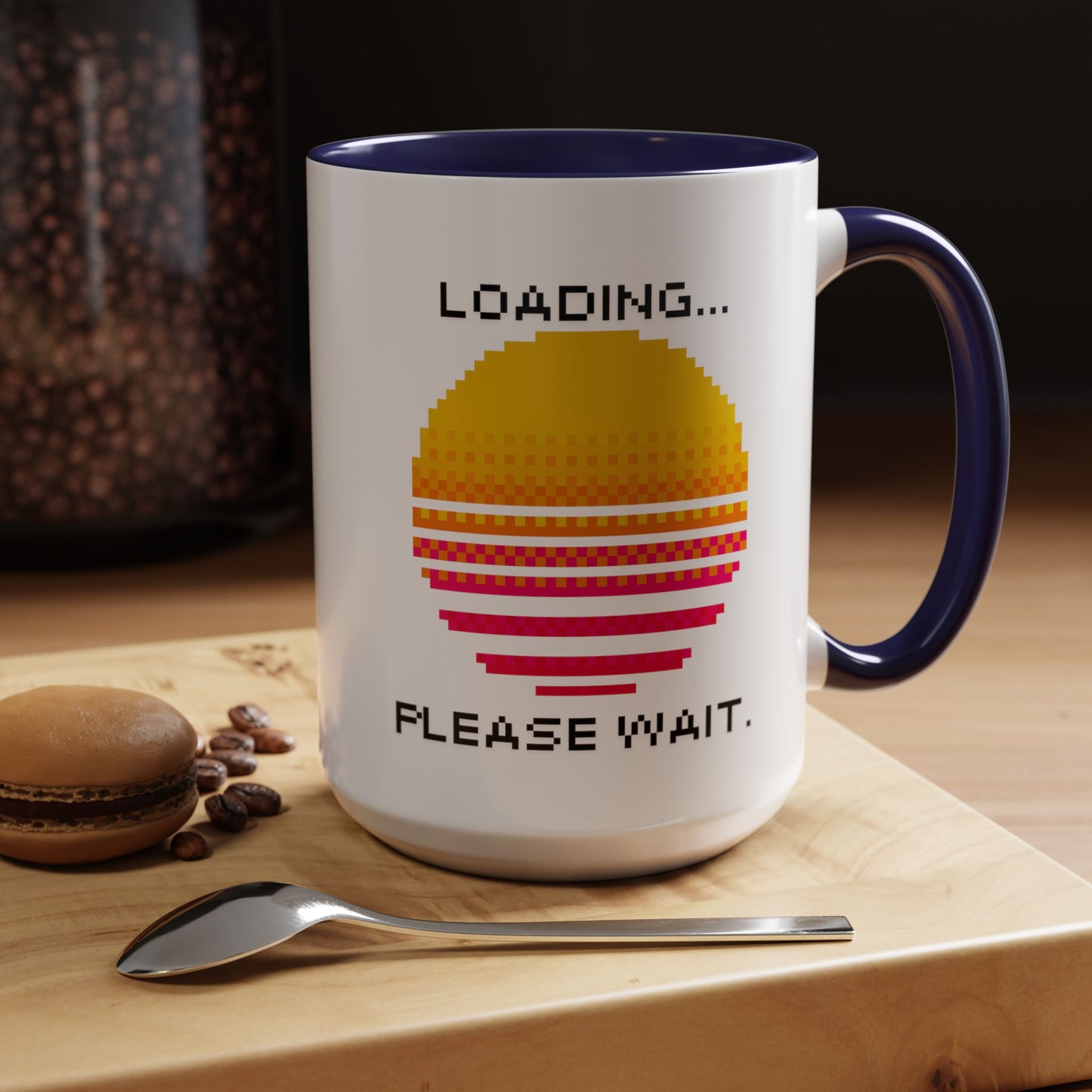 Loading... Please Wait - Gamer Coffee Mug - Funny Gift for Gamers (11, 15oz)