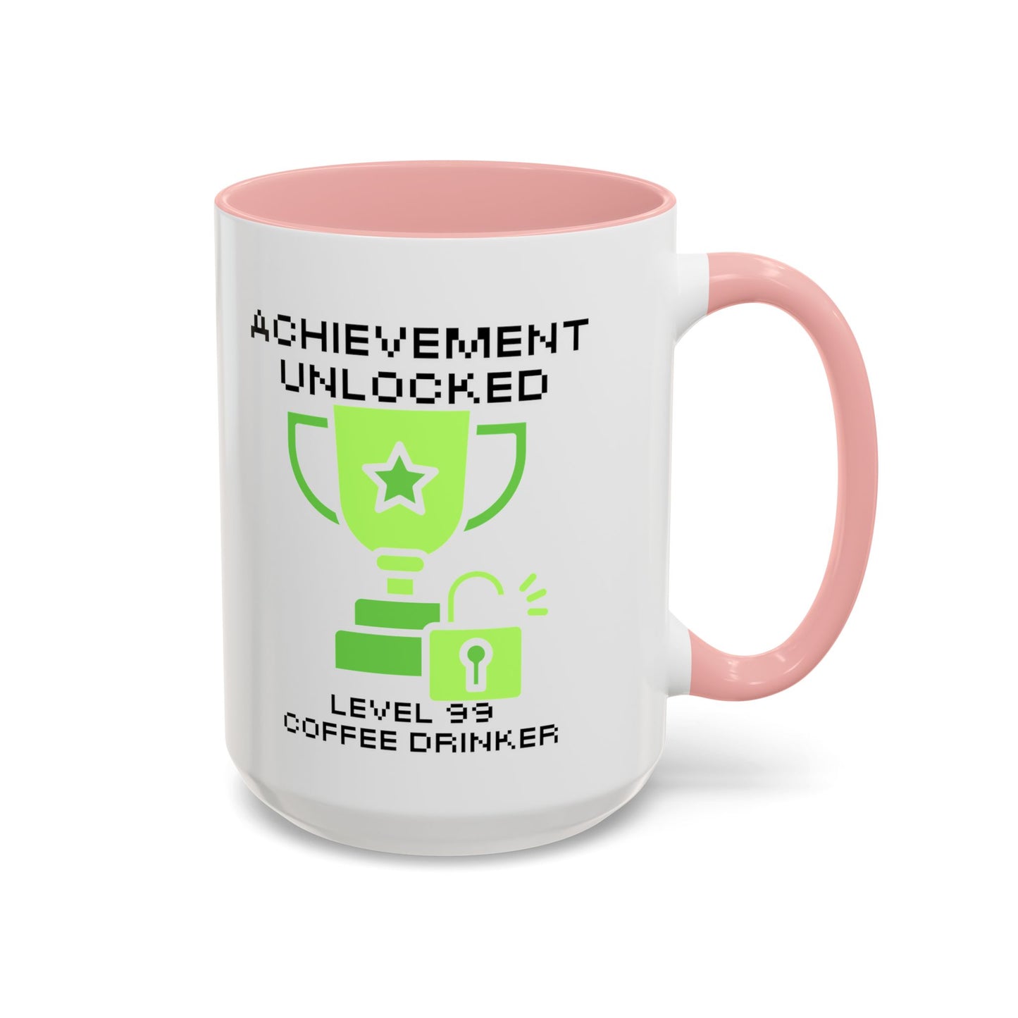 Achievement Unlocked: Level 99 Coffee Drinker - Gamer Coffee Mug - Perfect Gift for Gamers (11, 15oz)
