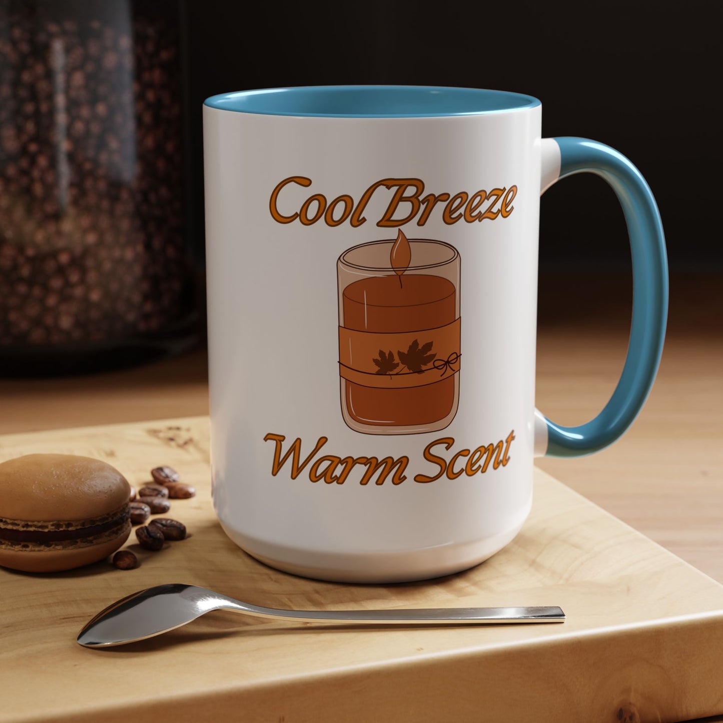 Autumn Mug - "Cool Breeze. Warm Scent." | Perfect Fall Drinkware (11, 15oz)