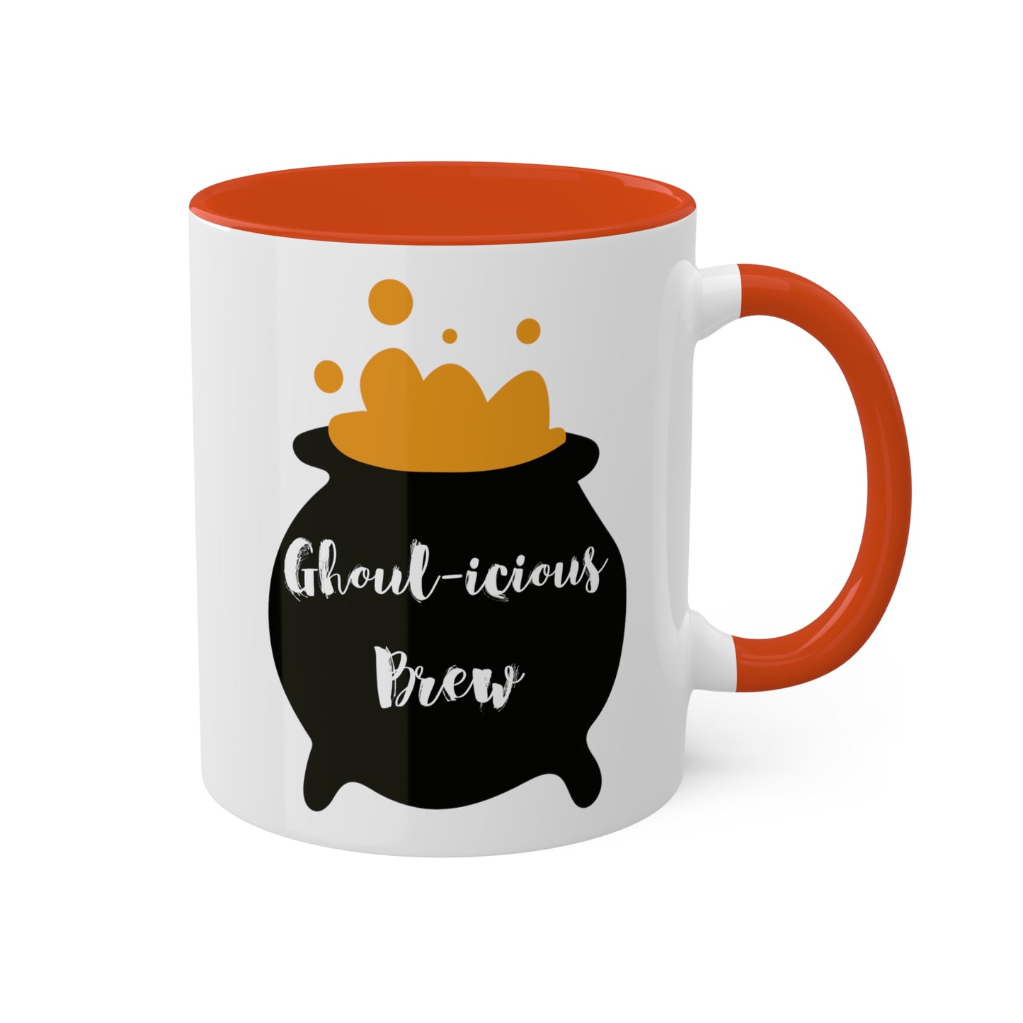 "Ghoul-icious Brew" Halloween Coffee Mug - Perfect for Spooky Coffee Lovers, 11oz