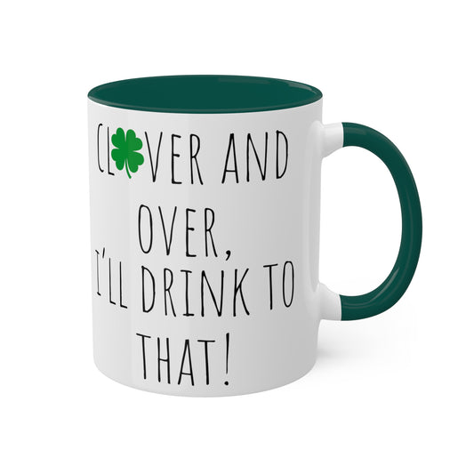 Festive Clover Coffee Mug