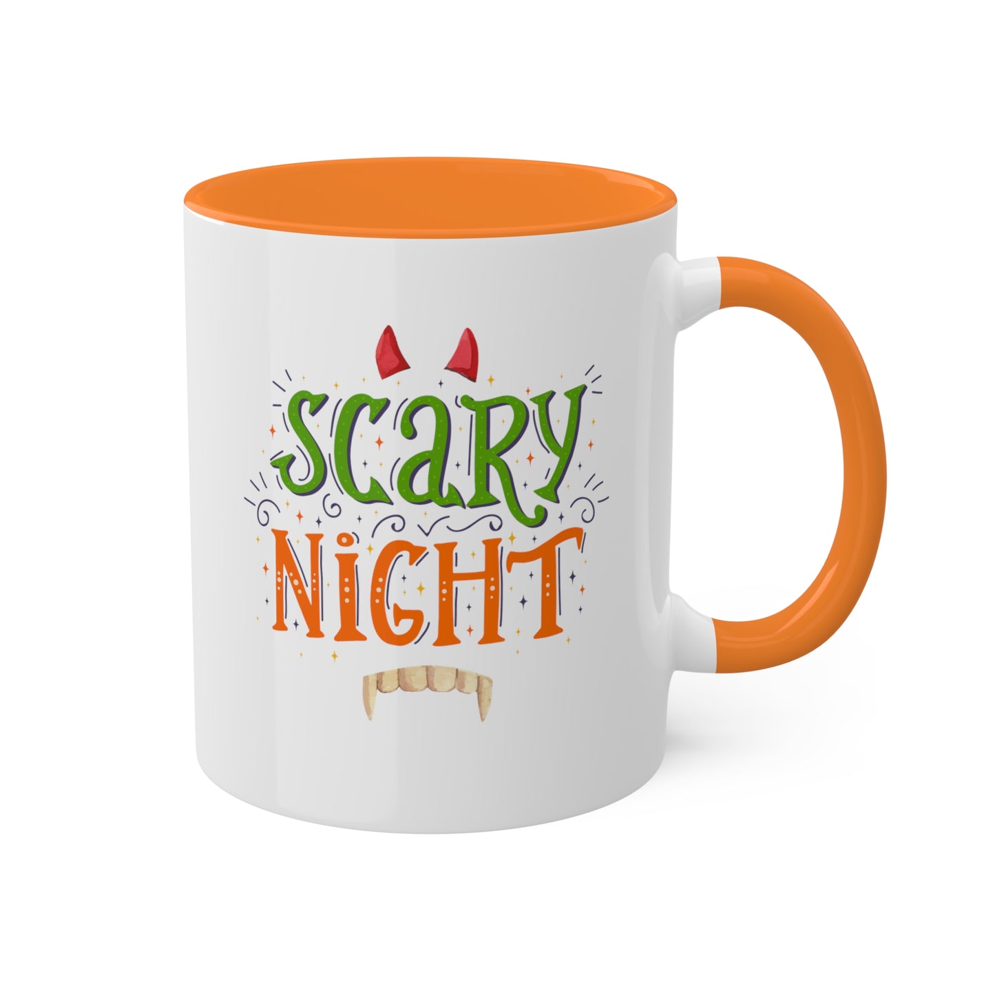 Halloween Mug - "Scary Night" | Spooky Coffee Mug for October, 11oz