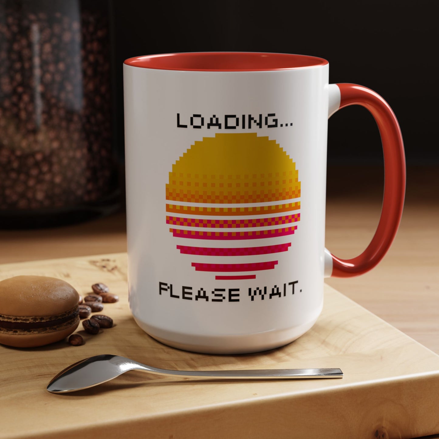 Loading... Please Wait - Gamer Coffee Mug - Funny Gift for Gamers (11, 15oz)