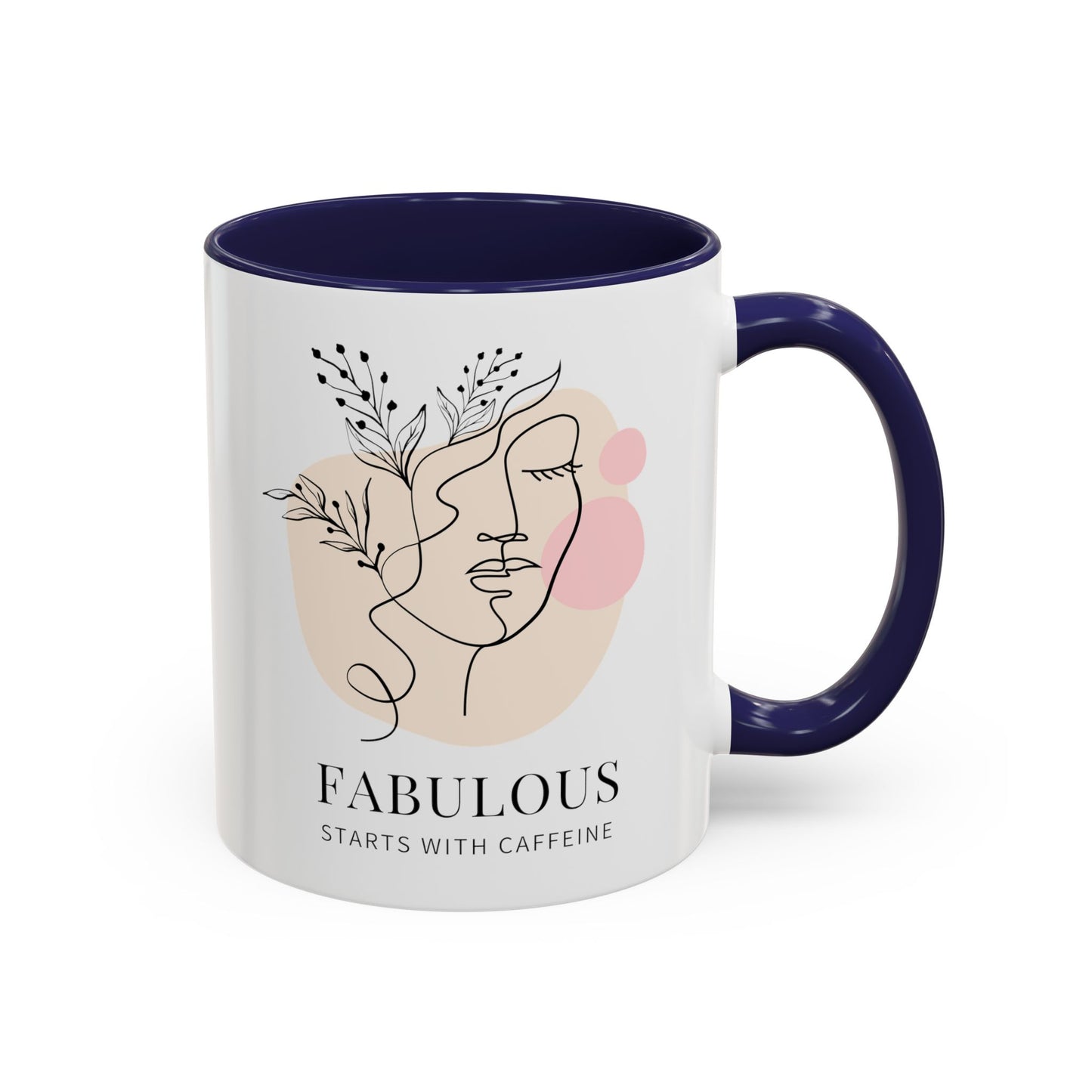 Fabulous Coffee Mug: Start Your Day with Caffeine (11, 15oz)