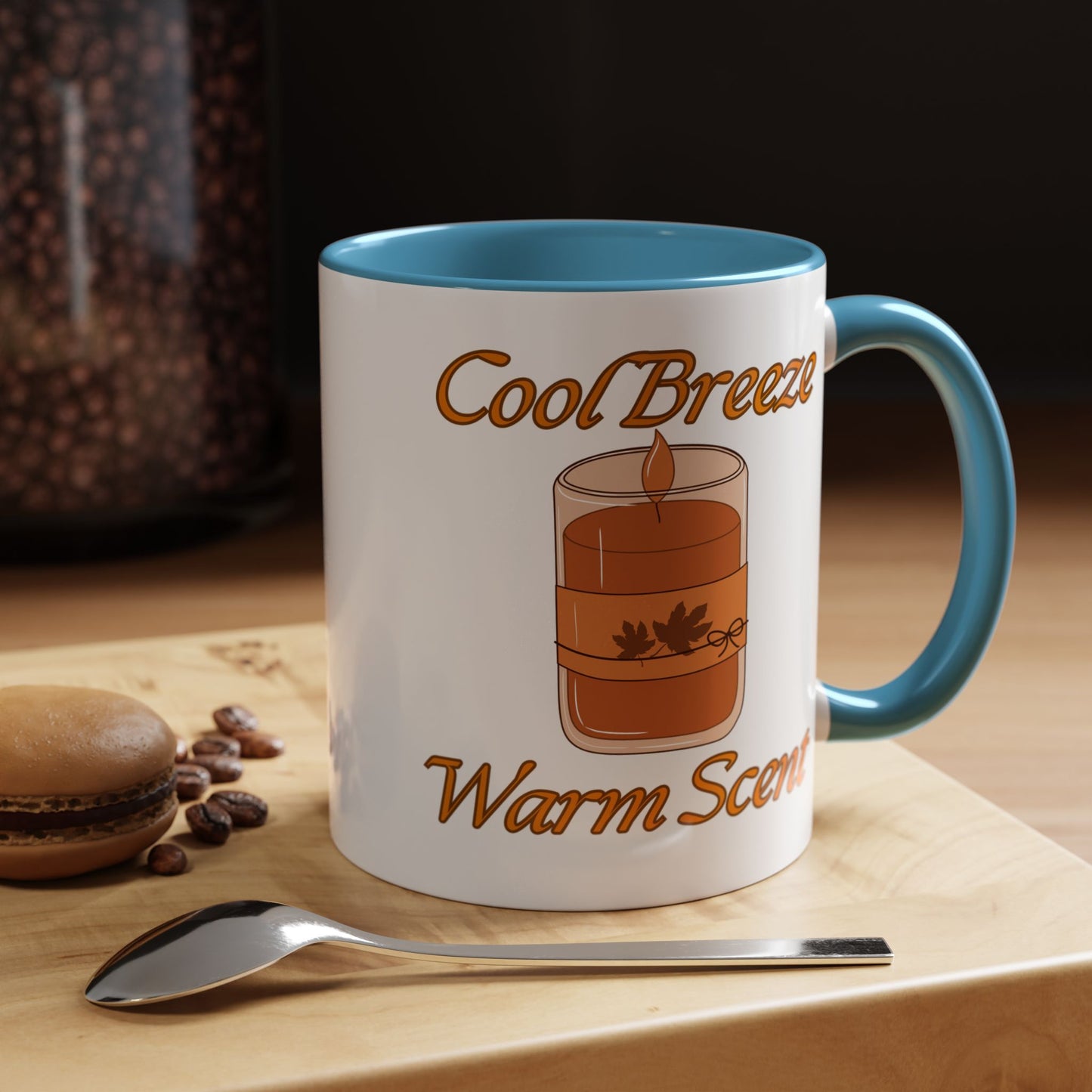 Autumn Mug - "Cool Breeze. Warm Scent." | Perfect Fall Drinkware (11, 15oz)