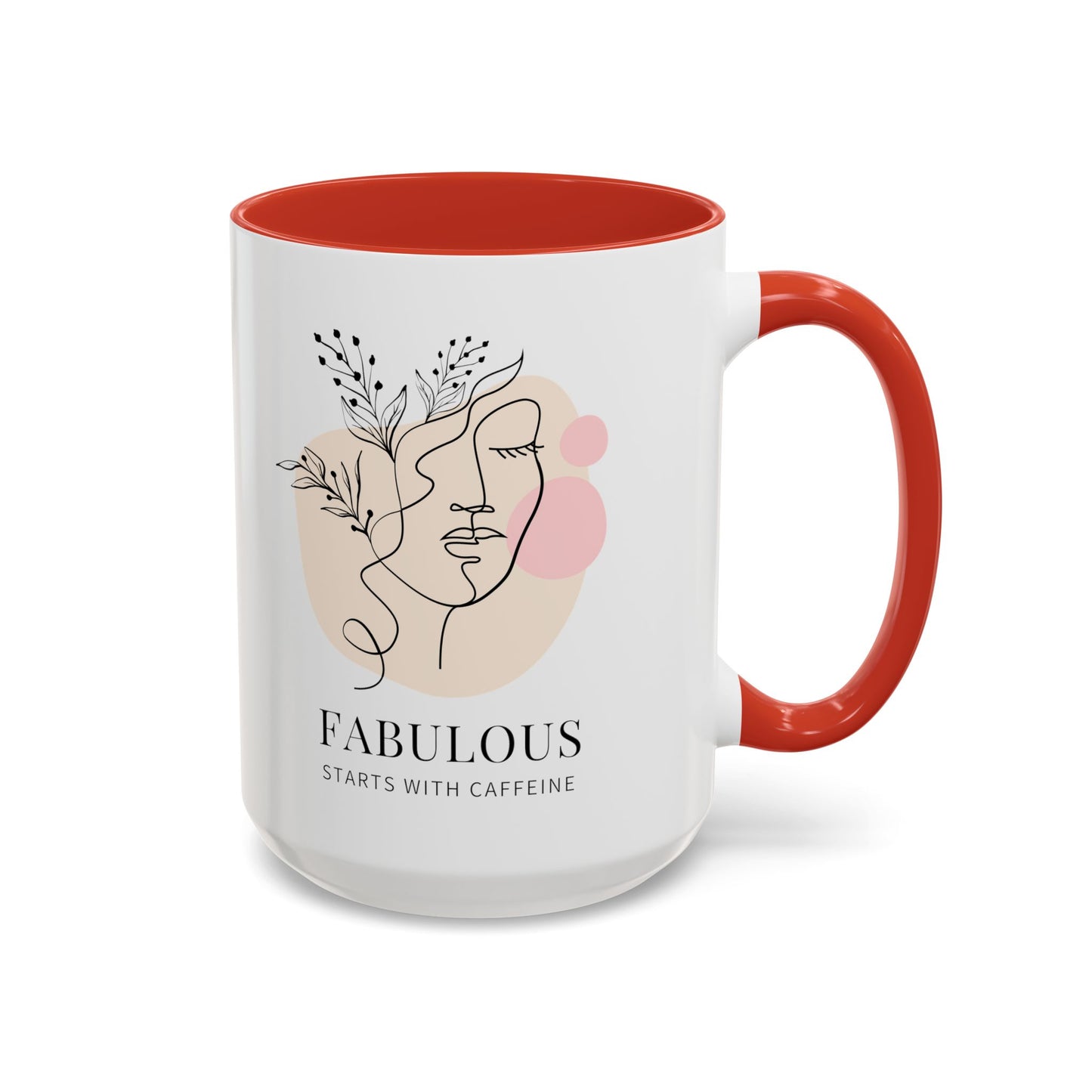 Fabulous Coffee Mug: Start Your Day with Caffeine (11, 15oz)