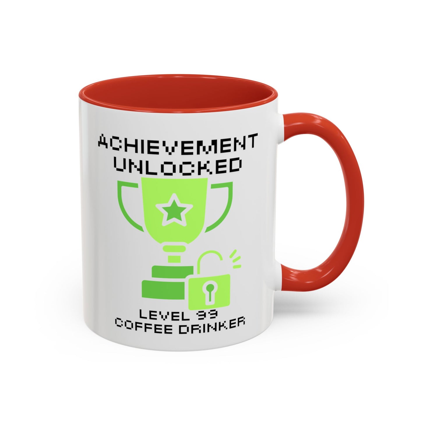 Achievement Unlocked: Level 99 Coffee Drinker - Gamer Coffee Mug - Perfect Gift for Gamers (11, 15oz)