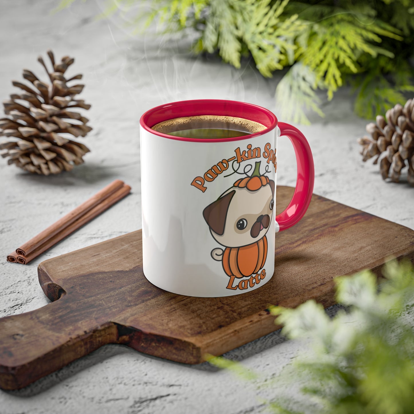 Paw-kin Spice Latte Halloween Mug – Perfect Pet-Themed Coffee Mug for Fall and Halloween, 11oz