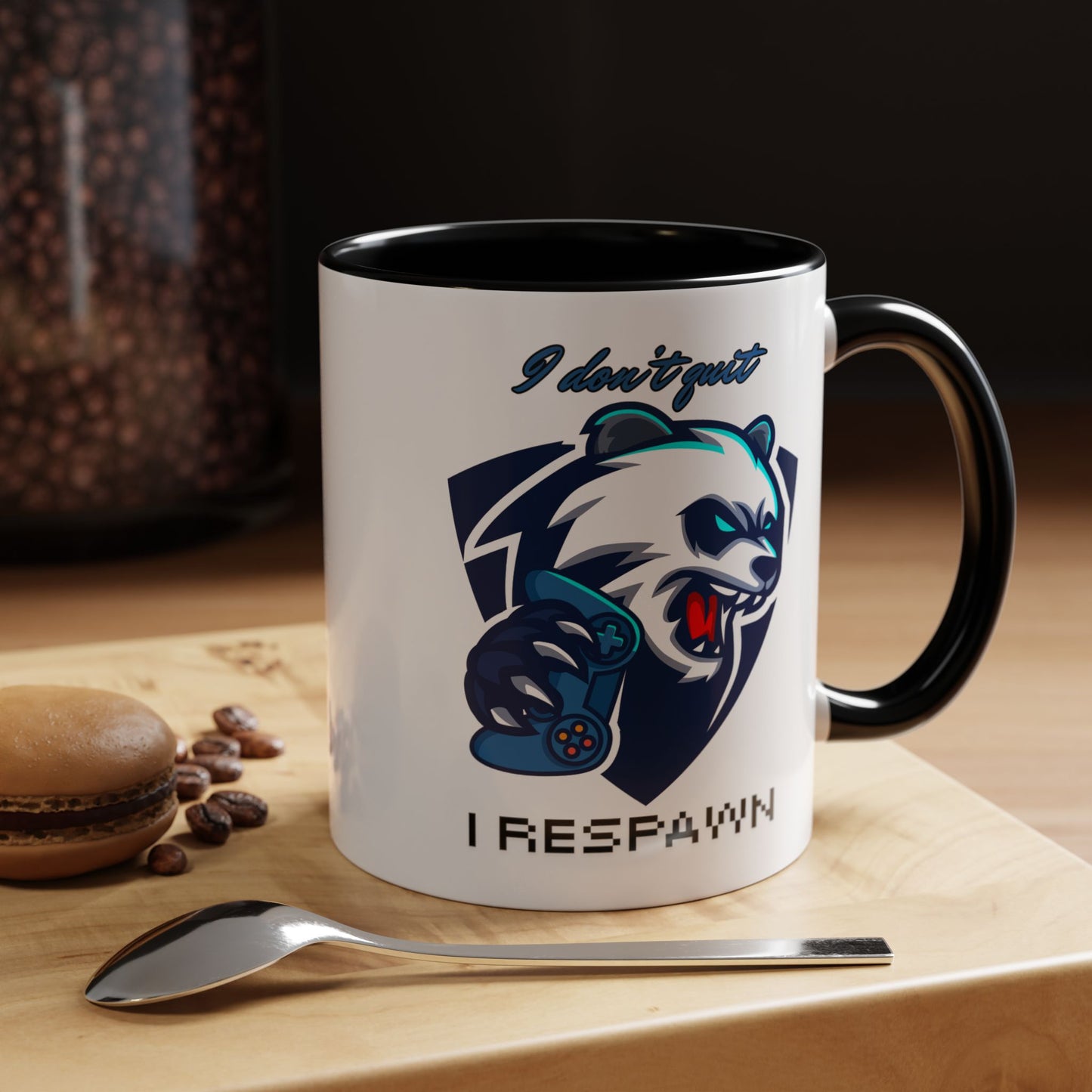 I Don't Quit. I Respawn. - Gamer Coffee Mug - Perfect Gift for Gamers (11, 15oz)