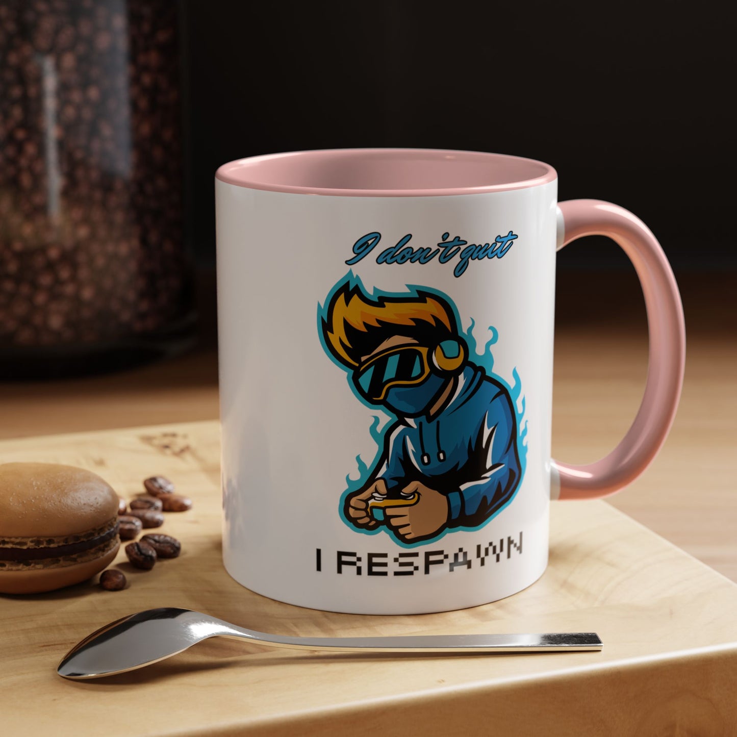 I Don't Quit. I Respawn. - Gamer Coffee Mug - Perfect Gift for Gamers (11, 15oz)
