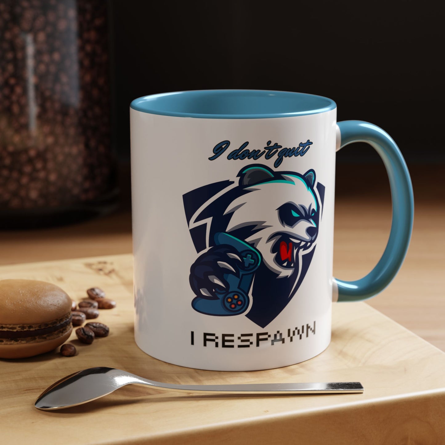I Don't Quit. I Respawn. - Gamer Coffee Mug - Perfect Gift for Gamers (11, 15oz)