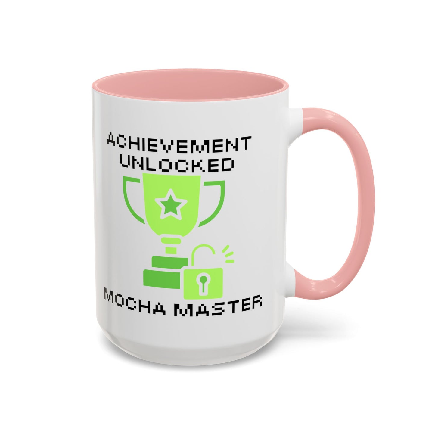 Achievement Unlocked: Mocha Master - Gamer Coffee Mug - Ideal Gift for Gamers (11, 15oz)