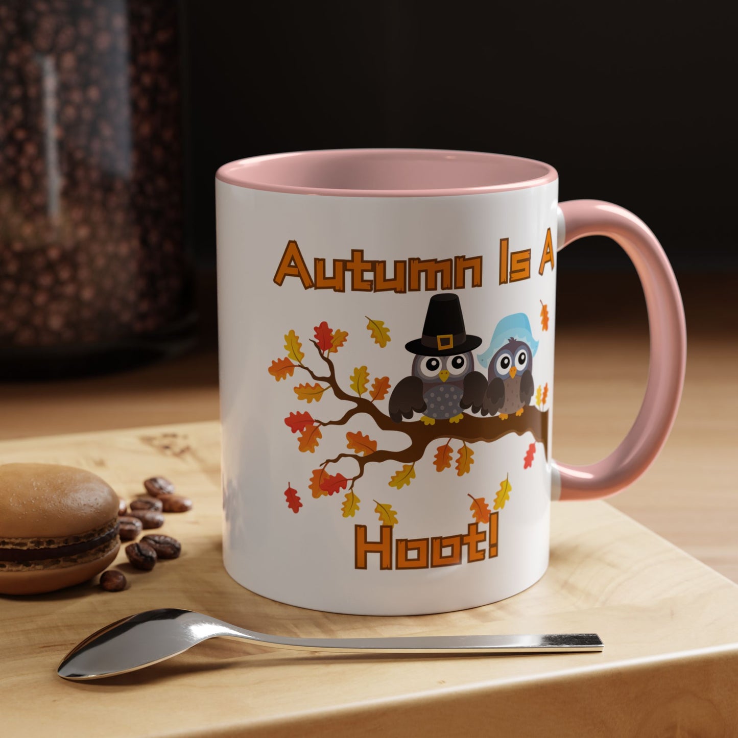 Autumn Mug - "Autumn Is a Hoot" | Fun Fall-Themed Mug (11, 15oz)