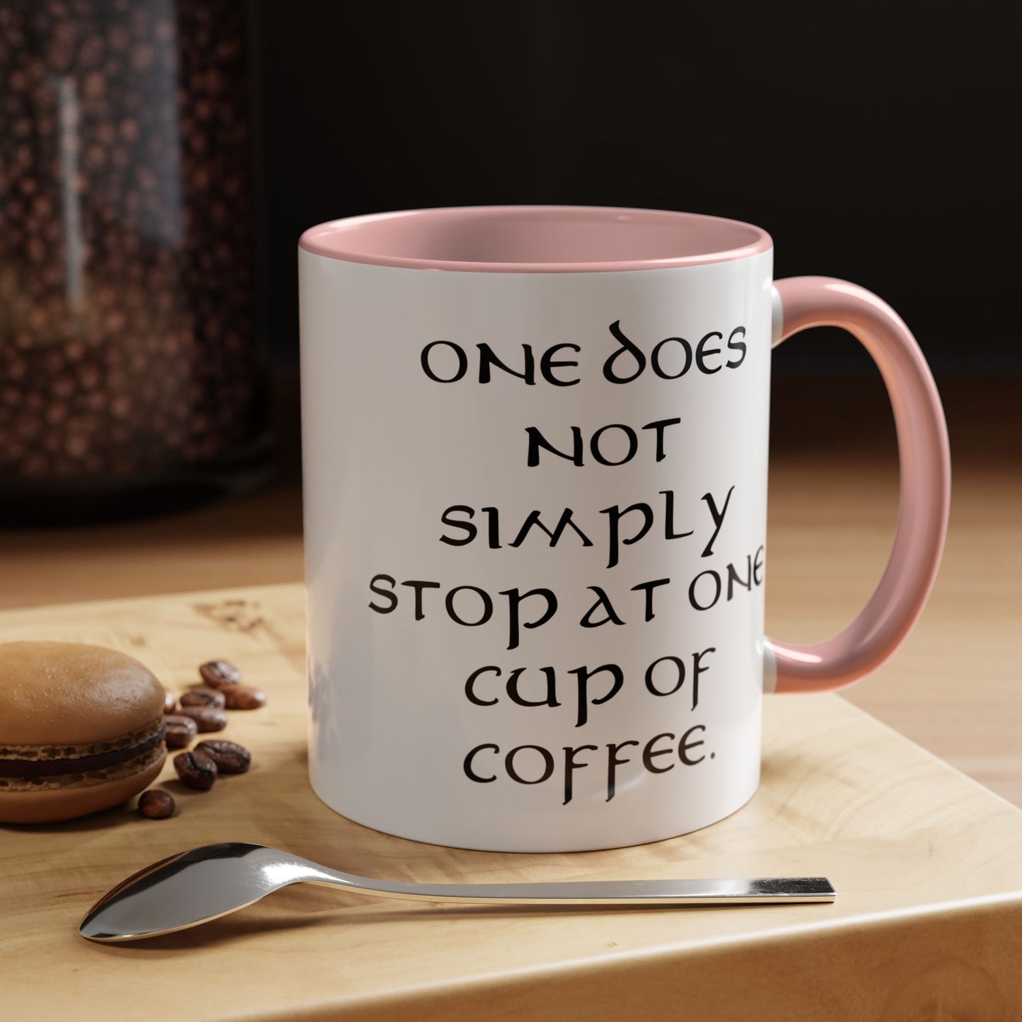 One Does Not Simply Stop at One Cup of Coffee - Adult Humor Coffee Mug - Perfect Gag Gift for Coffee Lovers (11, 15oz)